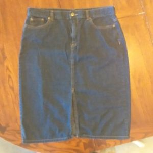 Ralph Lauren Denim Skirt